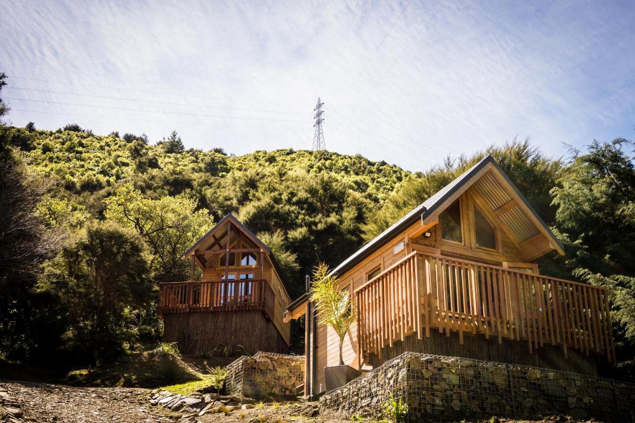 Maitai Whare Iti - Adventure Cabins & House ネルソン エクステリア 写真
